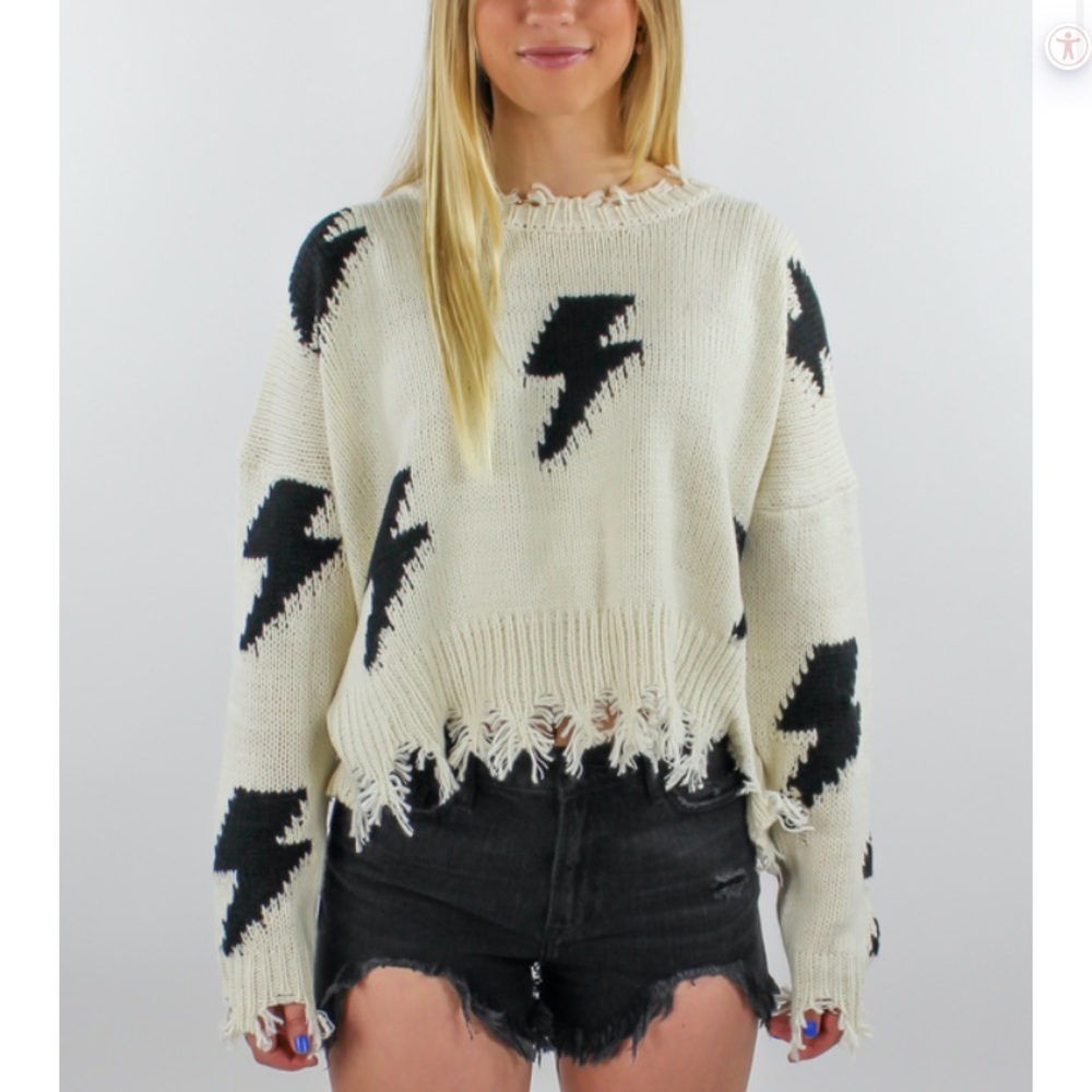 ROCK N RAGS SWEATER🖤⚡️